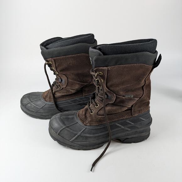 Kamik Mens Size 8 Boots Waterproof Winter Thinsulate Insulated NationPlus EUR 41 - Picture 5 of 15